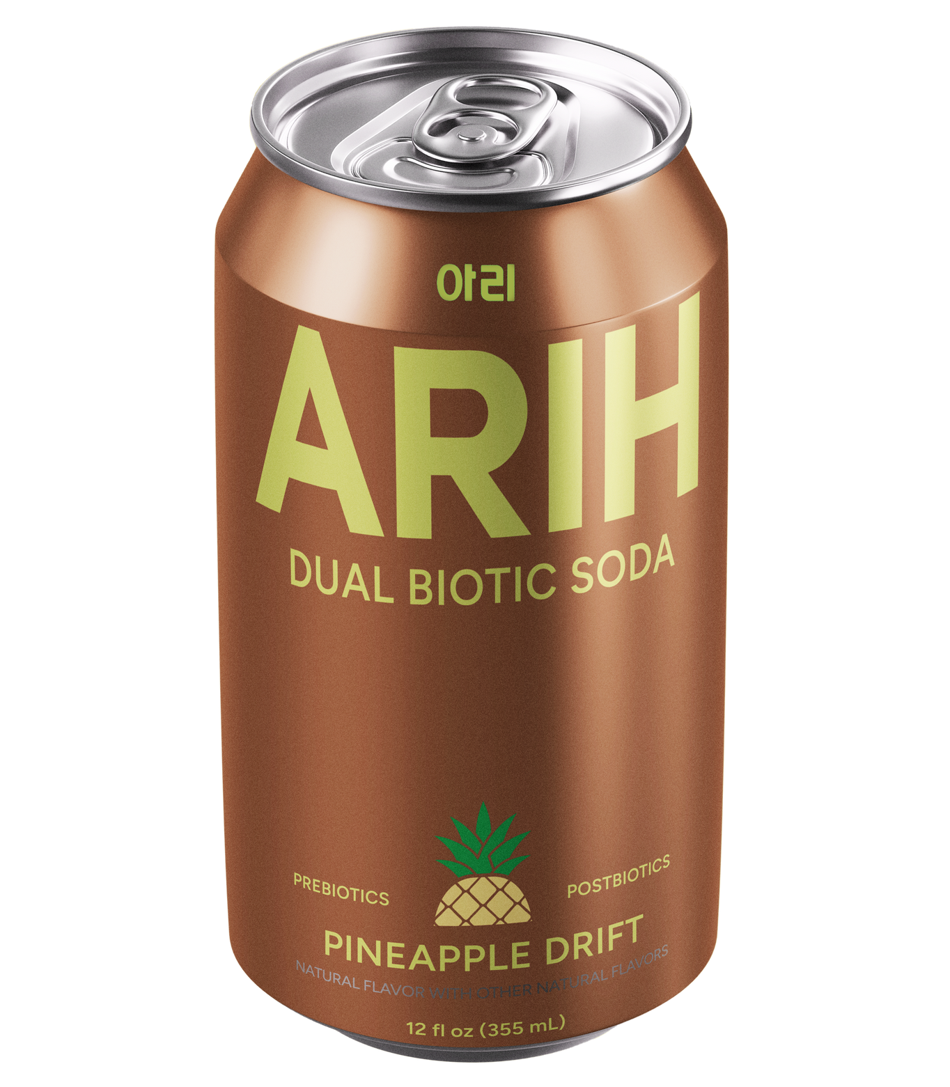Pineapple Drift Dual Biotic Soda
