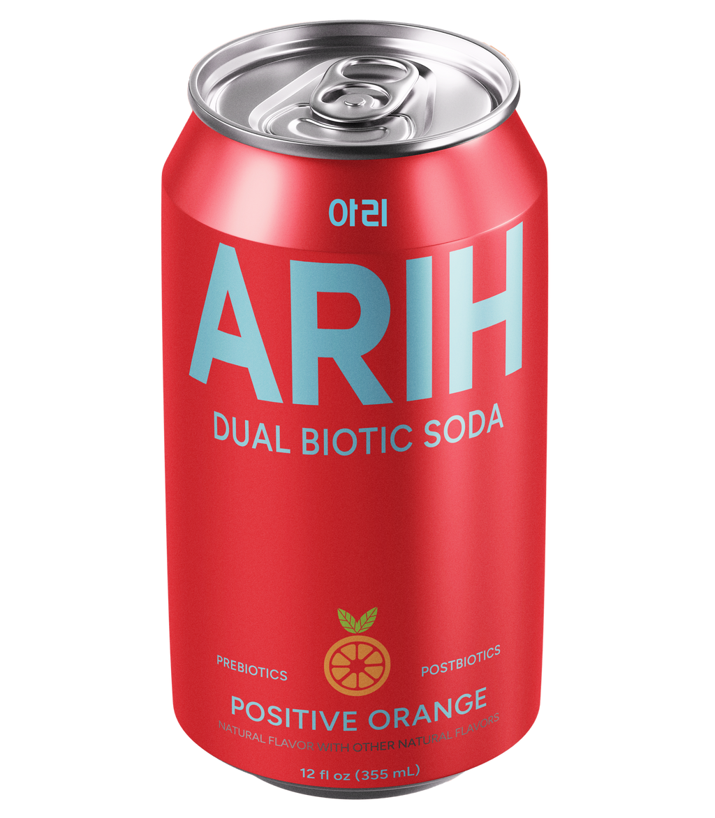 ARIH Positive Orange Dual Biotic Soda – ARIH US