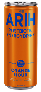 Orange Hour Postbiotic Energy Drink