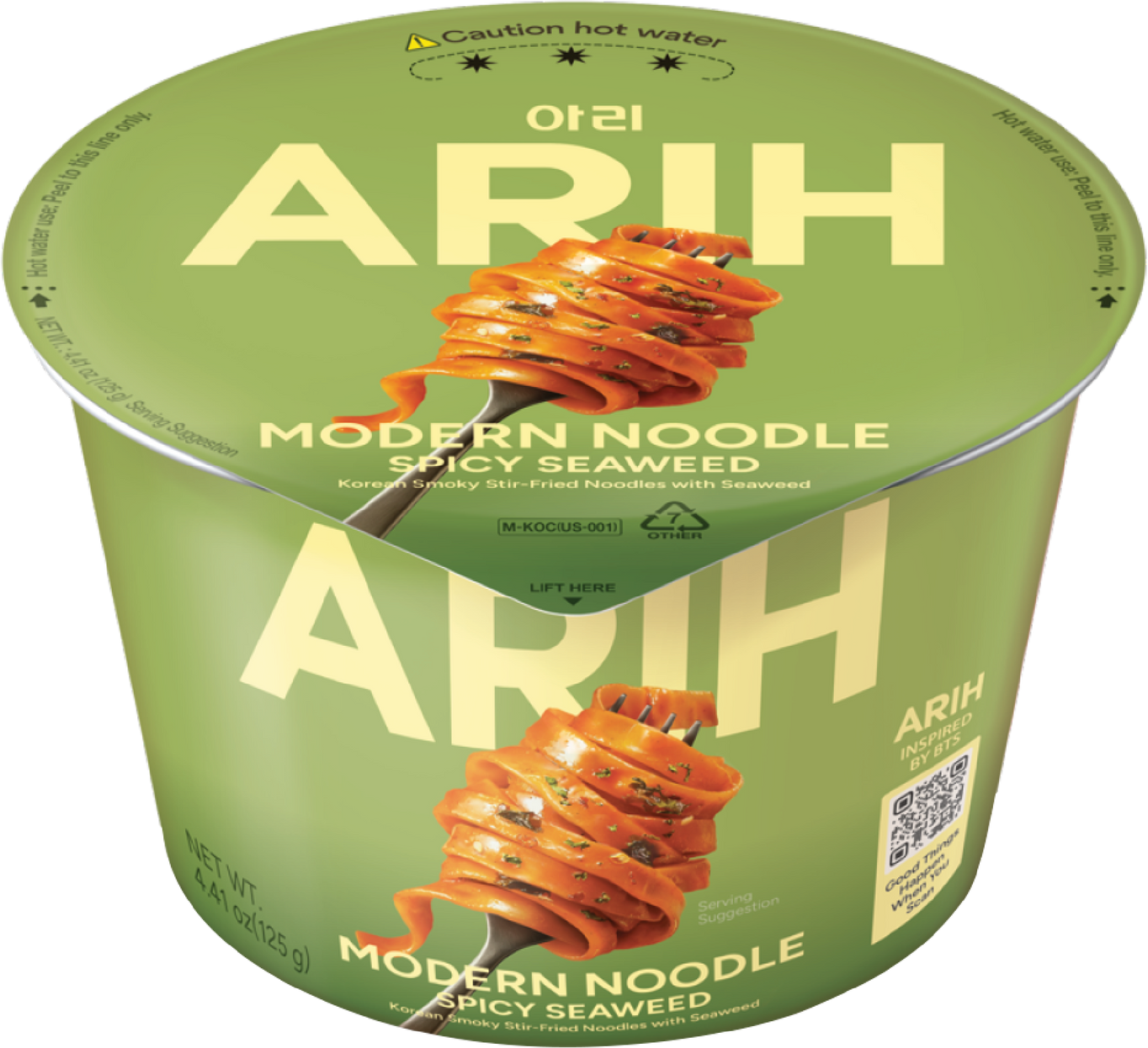 Spicy Seaweed Modern Noodle Bowl