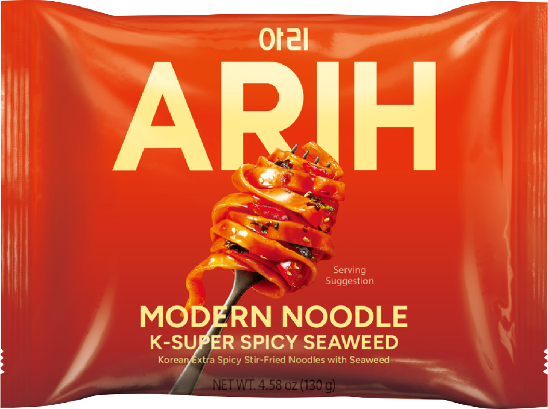 ARIH K-Super Spicy Seaweed Modern Noodles 4 Pack – ARIH US