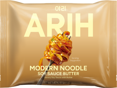 Soy Sauce Butter Modern Noodle Pillow