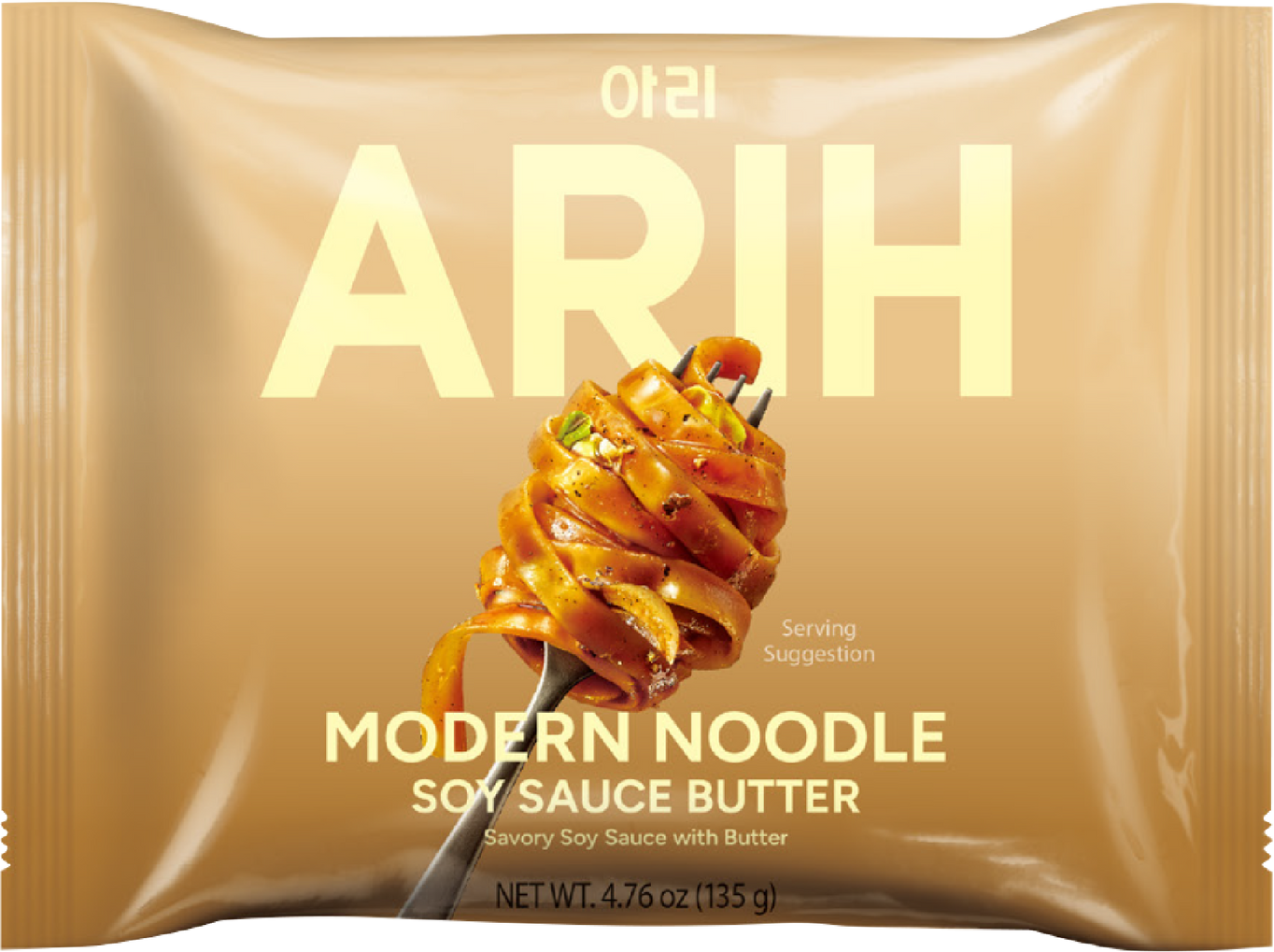 Soy Sauce Butter Modern Noodle Pillow